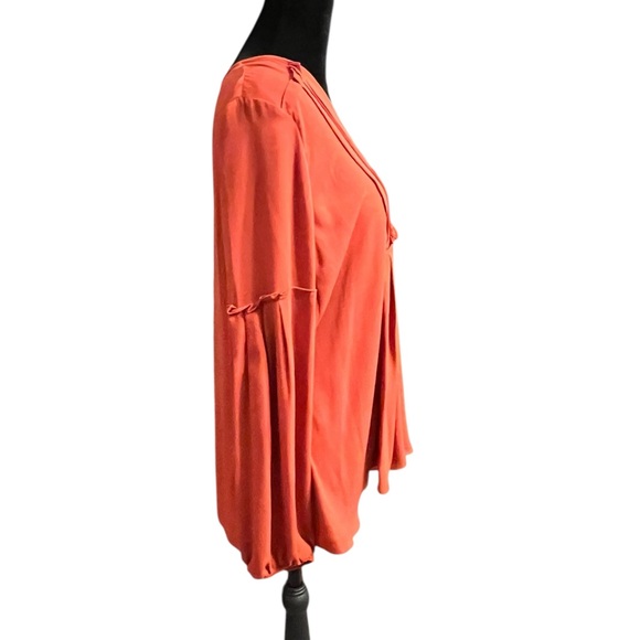 Sophie Max Orange Blouse M - Picture 2 of 6